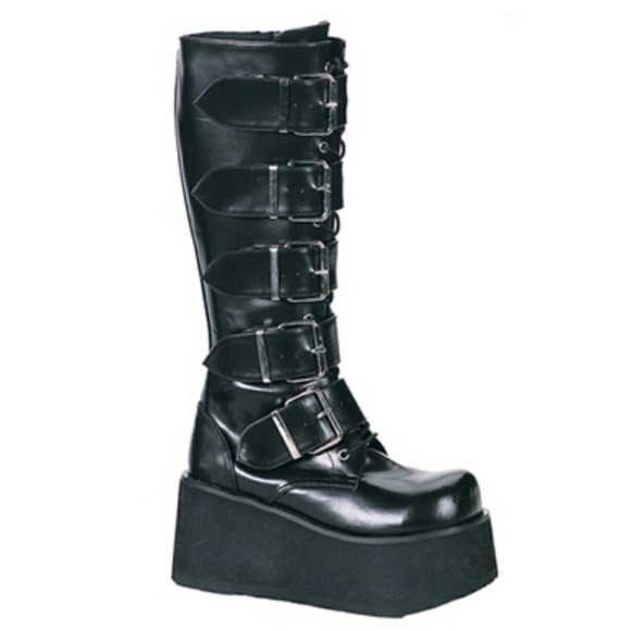 !ISO! Black platform boots! - Picture 2 of 4